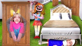 EXTREME HIDE-AND-SEEK IN CLOSETS AND UNDER BEDS CHALLENGE!!