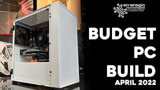 Budget Gaming PC Build - April 2022 | AMD Ryzen 5 3500 + GTX 1650