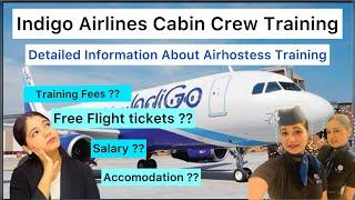 Air hostess ki training mai kya hota hai| Indigo Cabin crew Training Fees|Indigo cabin crew training