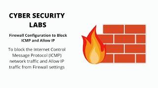 Firewall Configuration to Deny ICMP and Allow IP - Step-by-Step Guide