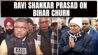Nitish Kumar Latest News | What BJP's Ravi Shankar Prasad Said On Nitish Kumar U-Turn