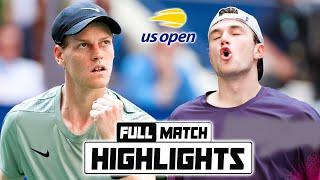 Jannik Sinner vs Jack Draper Semi-Final Highlights - US Open 2024