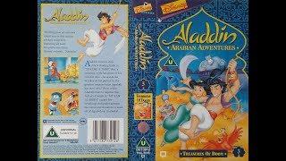 Opening and Closing of 'Aladdin - Treasures of Doom' (1995, UK VHS)