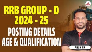 RRB Group D New Vacancy 2024 Tamil | Group D Notification Qualification, Age Limit, Posting Details