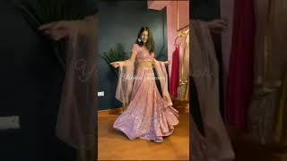  lovely trending lehenga hual #shorts #youtube #fashion