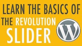  Basics of Slider Revolution Plugin in WordPress Part 1 of 3