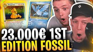 1st EDITION Dragoran aus 23.000€ FOSSIL DISPLAY?! | SPEZIAL Break mit MONTE