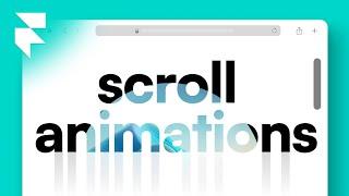 Framer Scroll Animations For Beginners