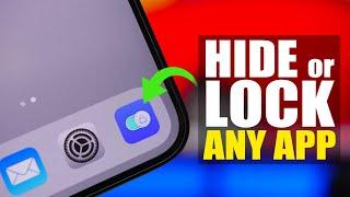 HIDE or LOCK iPhone Apps (Messages, Photos, Instagram, Snapchat & MORE)