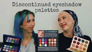 OUR COLLECTION OF DISCONTINUED EYESHADOW PALETTES |TWINTORIALS