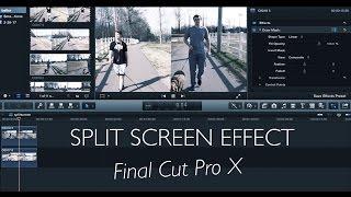 Final Cut Pro X: Music Video Split Screen Effect Tutorial!