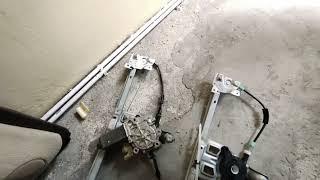 Window Regulator Rail repair replacement - Mercedes W140 S500