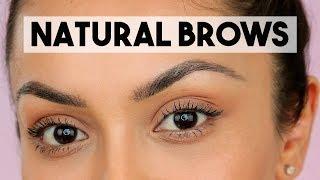 NATURAL EYEBROW TUTORIAL USING BEST BROW PRODUCT EVER! - TrinaDuhra