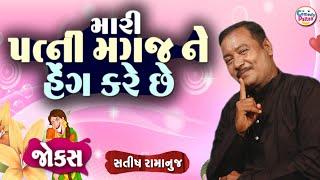 મારી પત્ની મગજ ને હેન્ગ કરે છે - Mari Patni Magaj Ne Heng Kare Che - Satish Ramanuj - ગુજરાતી જોક્સ