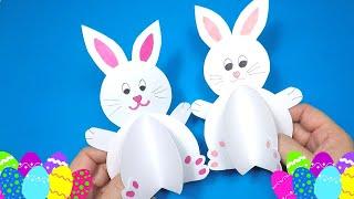 Easy Paper Crafts | How to Make a Paper Bunny Rabbit | Easter  Crafts