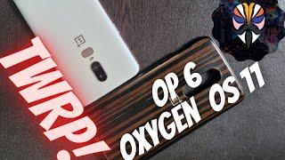 How to install TWRP & Root Oneplus 6 Android 11 Oxygen OS 11.0 stable through twrp  | Magisk Manager