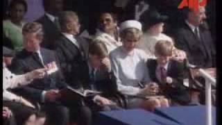 Princess Diana at V-E Day Ceremony