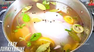 How to Brine a Whole Turkey | Best Turkey Brine Recipe | Easy Turkey Brine!