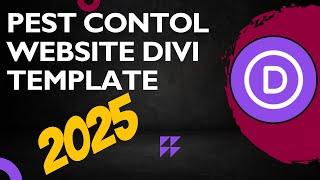 Pest Control Website Template with Divi