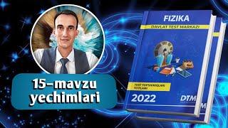 15–mavzu: Kvant fizikasi. Atom va yadro fizikasi. Elemantar zarralar | DTM 2022 FIZIKA | Razzaqov