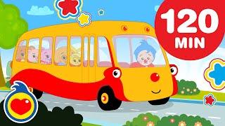 The Wheels on the Bus | Classic Nursery Rhymes |  Plim Plim | Pre-K  (+ 120 min)