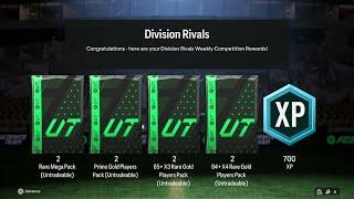 Division 4 Rivals Rewards Pack Opening - EA Sports FC 24 Ultimate Team