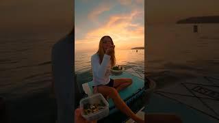 The Perfect Date Night | Sunset Paddle Boarding!