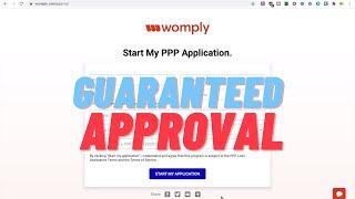 $100,000 PPP LOAN HACK WITH WOMPLY.COM