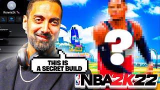 Ronnie2K Called & Gave me a SECRET OVERPOWERED BUILD IN NBA2K22!