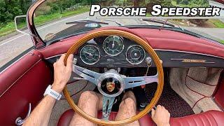 1956 Porsche 356A Speedster - Real Enthusiasts Only (POV Binaural Audio)