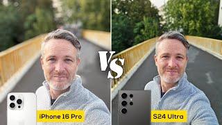 iPhone 16 Pro versus Galaxy S24 Ultra camera comparison