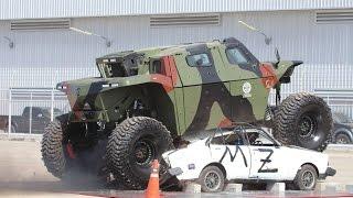 CombatGuard 4x4 combat armoured vehicle Extreme Rough Terrain IMI Israel Military Industries demo