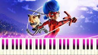  ALL Miraculous Ladybug The Movie Songs On Piano