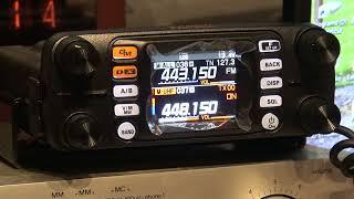 Yaesu FTM 300D Programming and Features and an audio check