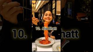 Top 10 most foodie bollywood actress #trending #bollywood #shorts