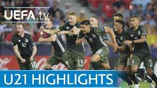 Under-21 highlights: England v Germany