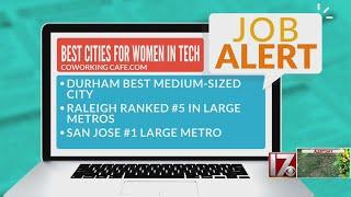 Raleigh, Durham among best cities for women in tech