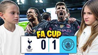 FA CUP HEARTBREAK! SPURS VS MAN. CITY MATCHDAY VLOG 