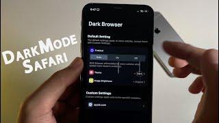 Dark Mode for All Websites in Safari