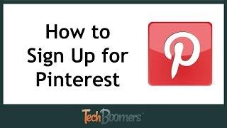 How to Sign Up For Pinterest