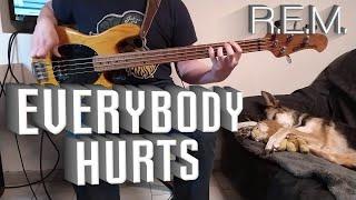 R.E.M. - Everybody Hurts (Bass Cover) - Tabs in description