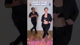 Easy Cumbia Dance Front Cross Step | How To Cumbia Dance | Cumbia Dance Online | Waldo y Jacqui