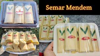 Resep Kue Semar Mendem Enak Gurih | Kue Lemper Isi Ayam Yang Dibalut Kulit Dadar