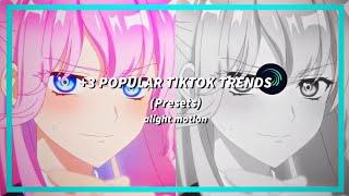 TikTok Trends Anime Edits Presets Alight Motion Anime edits Presets (2)