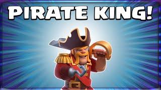 November Gold Pass NEW Hero Skin! PIRATE KING | Clash of Clans