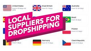 How to Find Fast Shipping From Local Supplier for Dropshipping