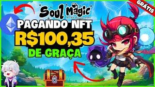  JOGO NFT GRÁTIS PAGANDO NFT de R$10 a R$500 de GRAÇA ! Como GANHAR no SOUL MAGIC - FREE TO PLAY