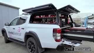 The Ultimate Electrician's Ute Canopy Setup 