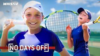 12-Year-Old FUTURE US Open Tennis Champ?! 