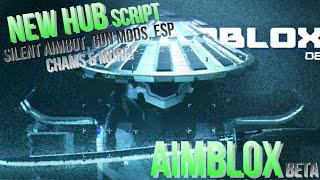 [NEW HUB] AIMBLOX PASTEBIN  OP AIMBOT - SILENT AIM - ESP - PC & MOBILE - (2023) -  Roblox Script